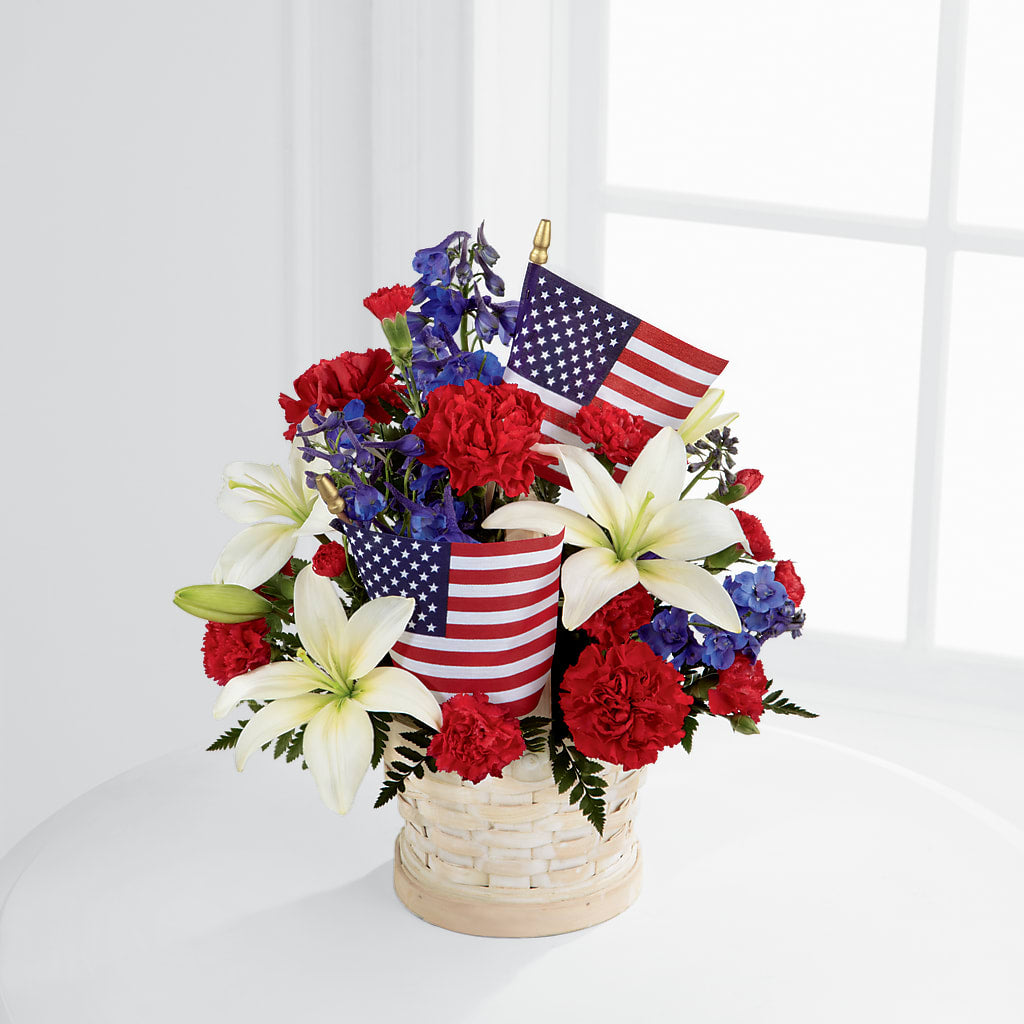 American Glory Bouquet – RESILIENT ROSES FLORAL & DECOR LLC, Jacksonville FL
