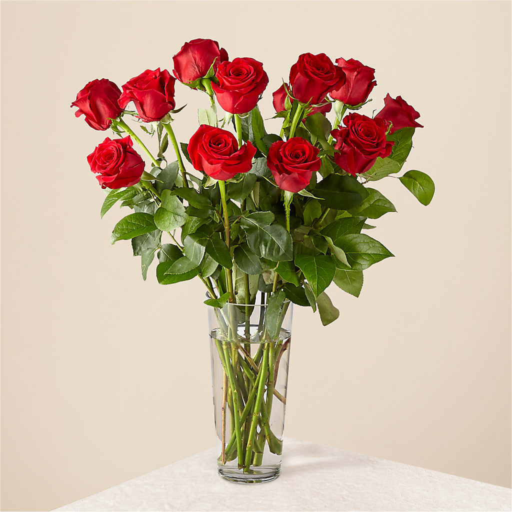 Long Stem Red Rose Bouquet – RESILIENT ROSES FLORAL & DECOR LLC, Jacksonville FL