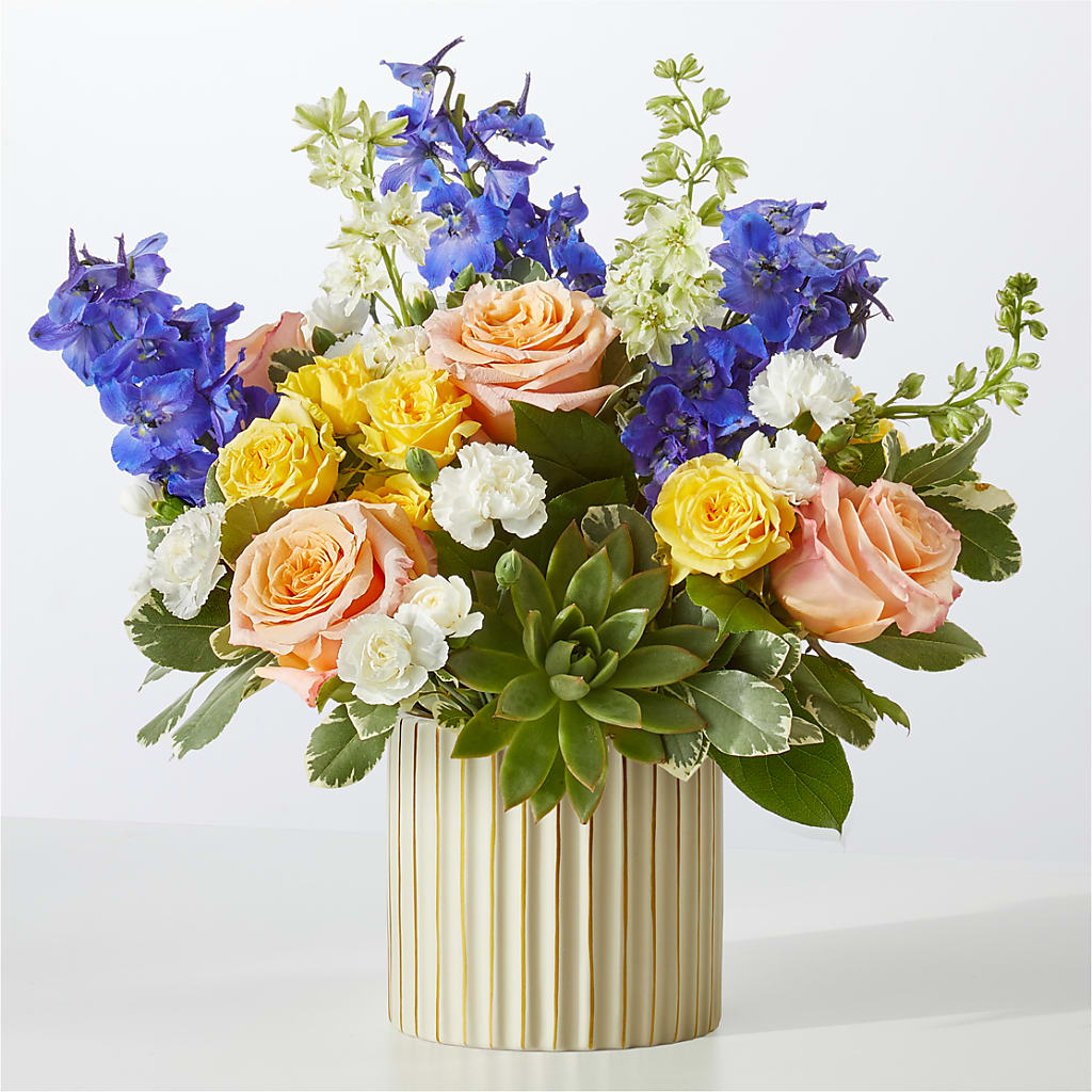Cobalt Reverie Bouquet – RESILIENT ROSES FLORAL & DECOR LLC, Jacksonville FL