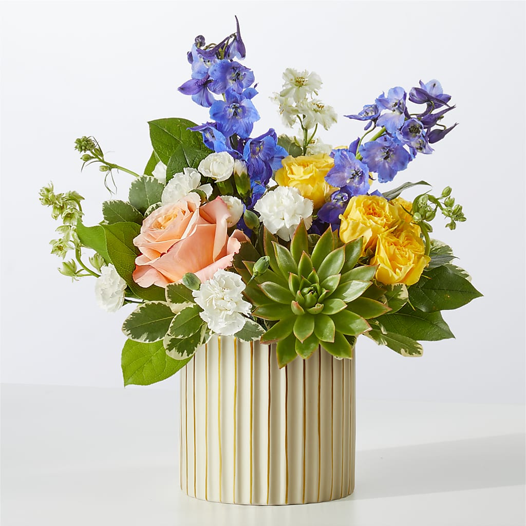 Cobalt Reverie Bouquet – RESILIENT ROSES FLORAL & DECOR LLC, Jacksonville FL