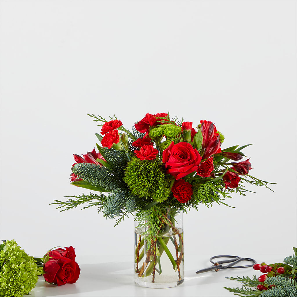 Merry Moment Bouquet – A Florist Original – RESILIENT ROSES FLORAL & DECOR LLC, Jacksonville FL