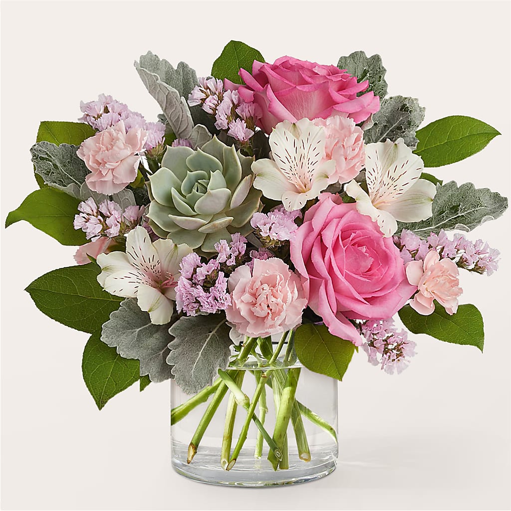 Dusty Rose Bouquet – RESILIENT ROSES FLORAL & DECOR LLC, Jacksonville FL