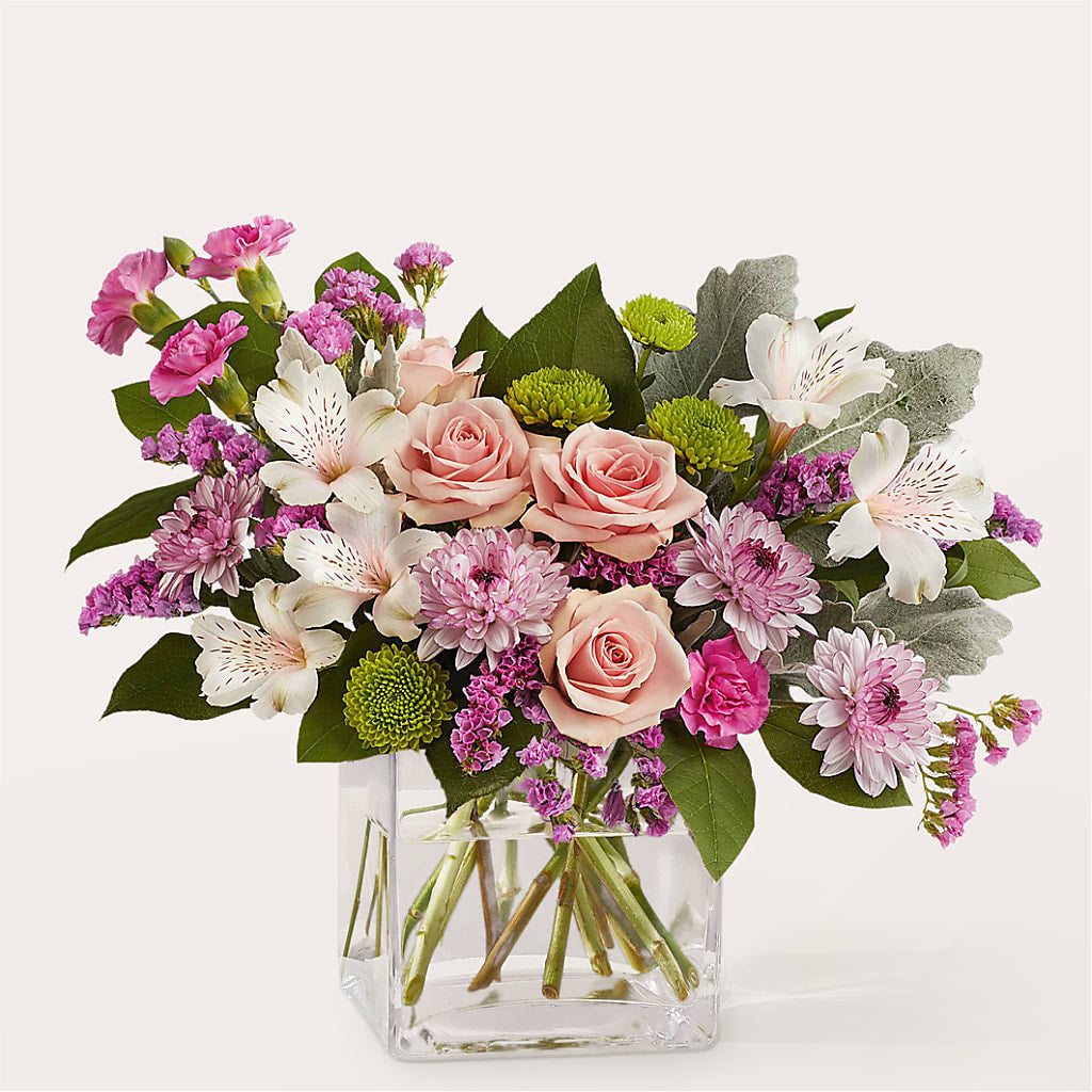 Pink Suede Bouquet – RESILIENT ROSES FLORAL & DECOR LLC, Jacksonville FL