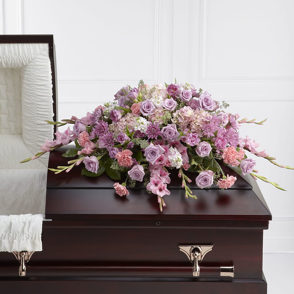 Immorata Casket Spray – RESILIENT ROSES FLORAL & DECOR LLC, Jacksonville FL