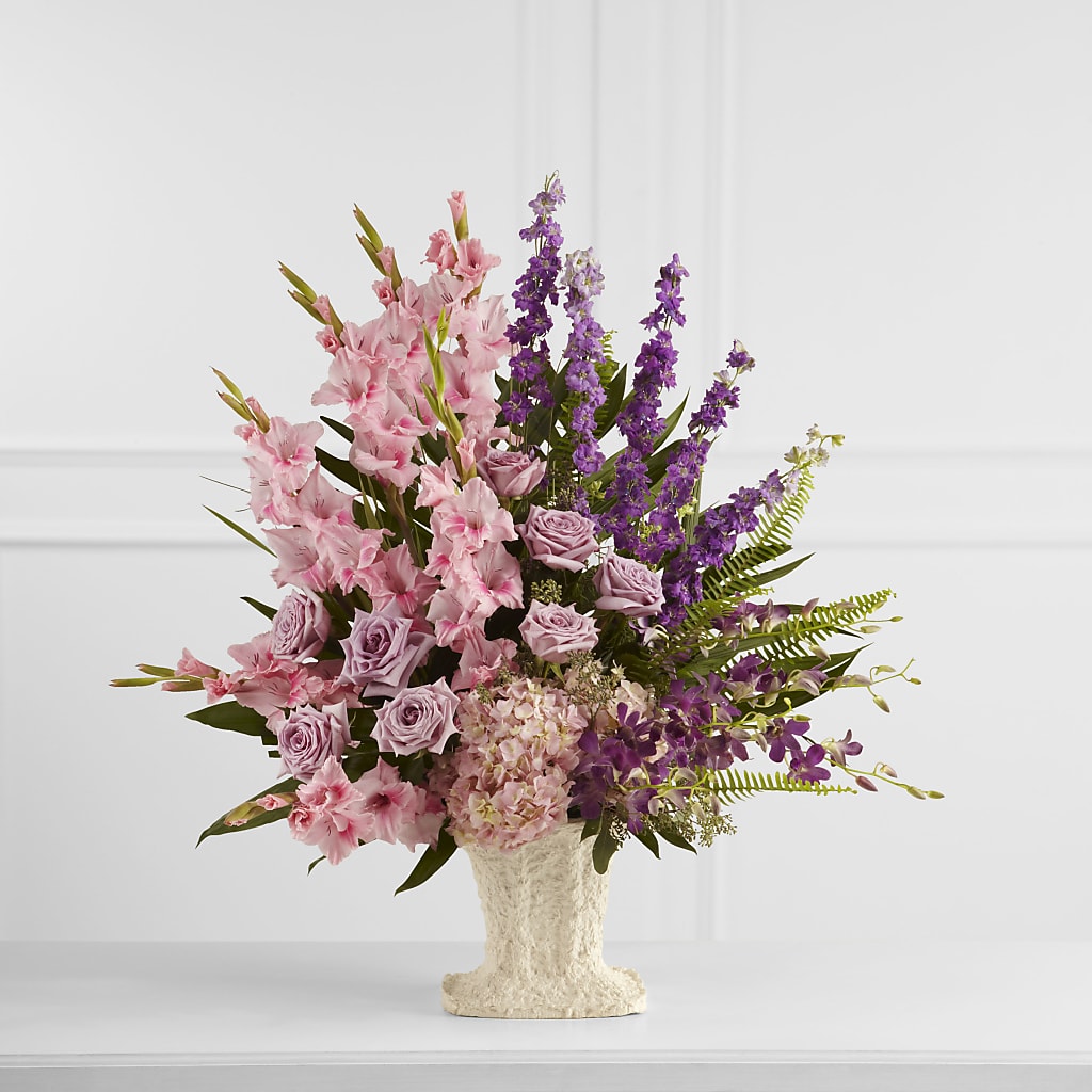 Flowing Garden Arrangement – RESILIENT ROSES FLORAL & DECOR LLC, Jacksonville FL