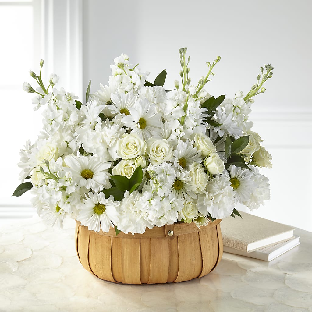 Graceful Garden Basket – RESILIENT ROSES FLORAL & DECOR LLC, Jacksonville FL