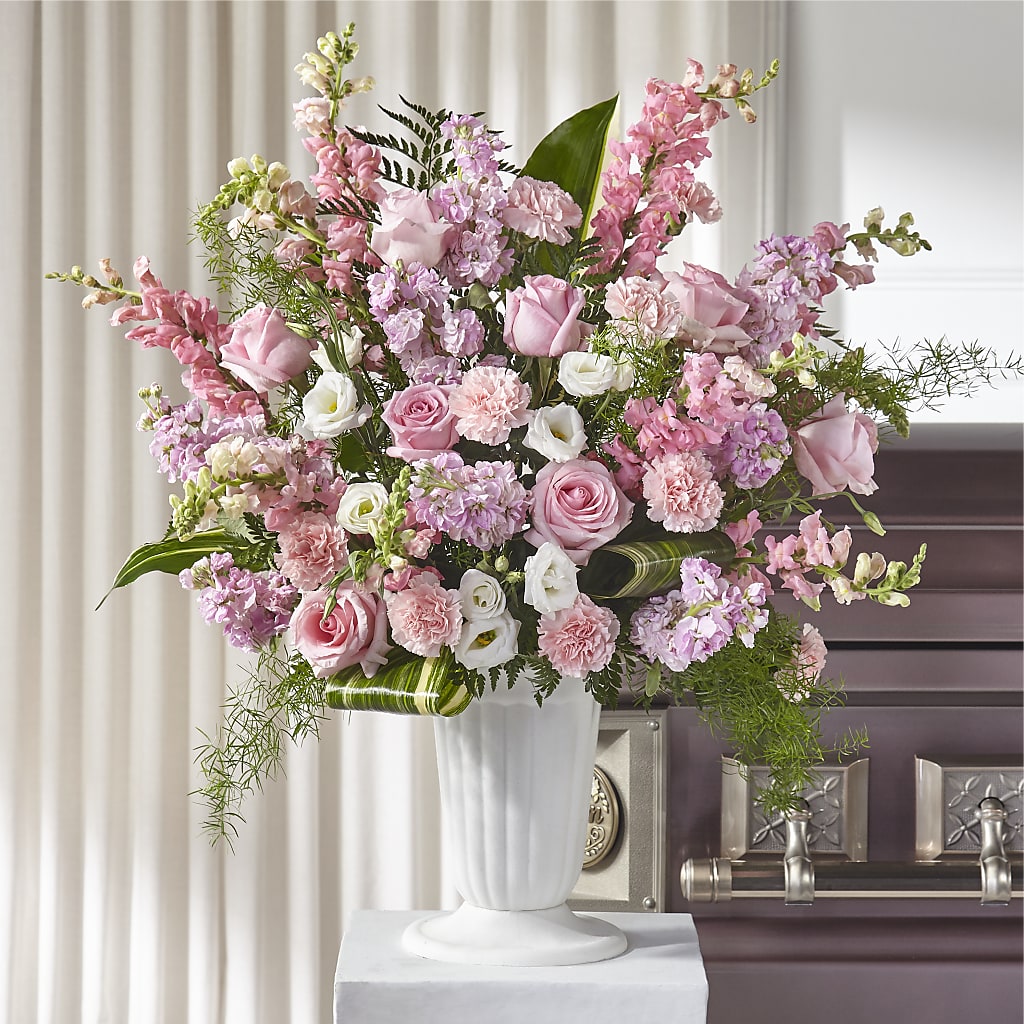 Divine Comfort Arrangement – RESILIENT ROSES FLORAL & DECOR LLC, Jacksonville FL