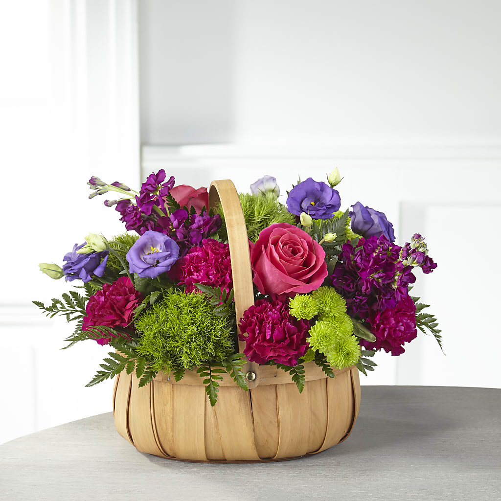 Serene Sanctuary Basket – RESILIENT ROSES FLORAL & DECOR LLC, Jacksonville FL