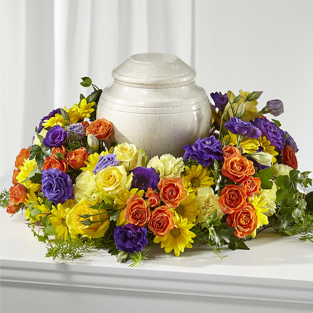 Blossoms of Remembrance Cremation Adornment – RESILIENT ROSES FLORAL & DECOR LLC, Jacksonville FL