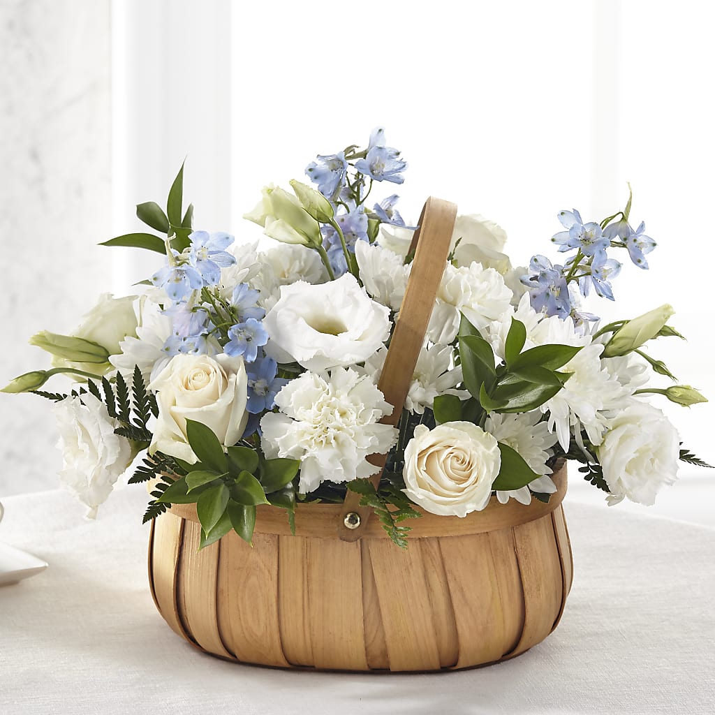 Sincerely Heartfelt Basket – RESILIENT ROSES FLORAL & DECOR LLC, Jacksonville FL