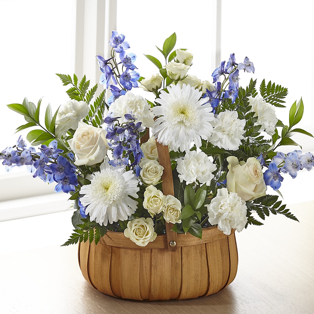 Harmony & Grace Basket – RESILIENT ROSES FLORAL & DECOR LLC, Jacksonville FL