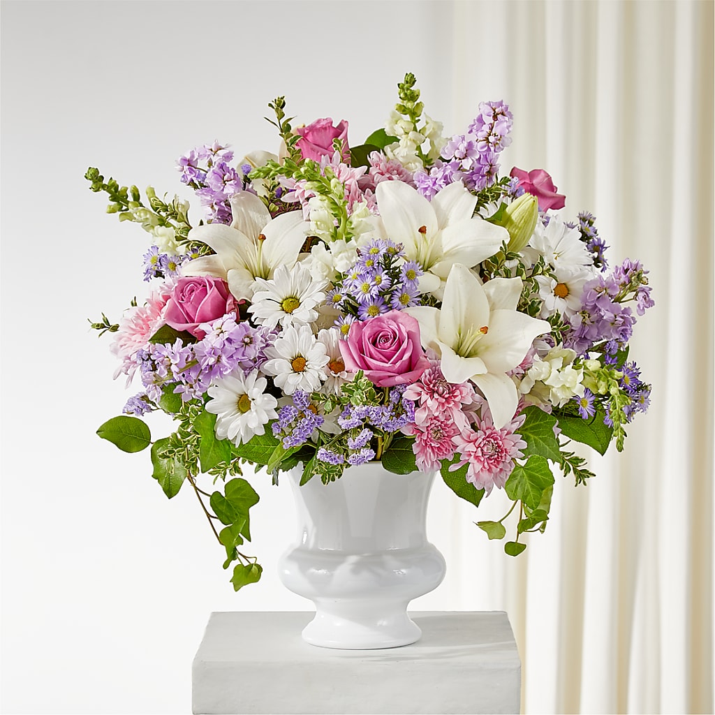 Remarkable Life Urn Arrangement – RESILIENT ROSES FLORAL & DECOR LLC, Jacksonville FL