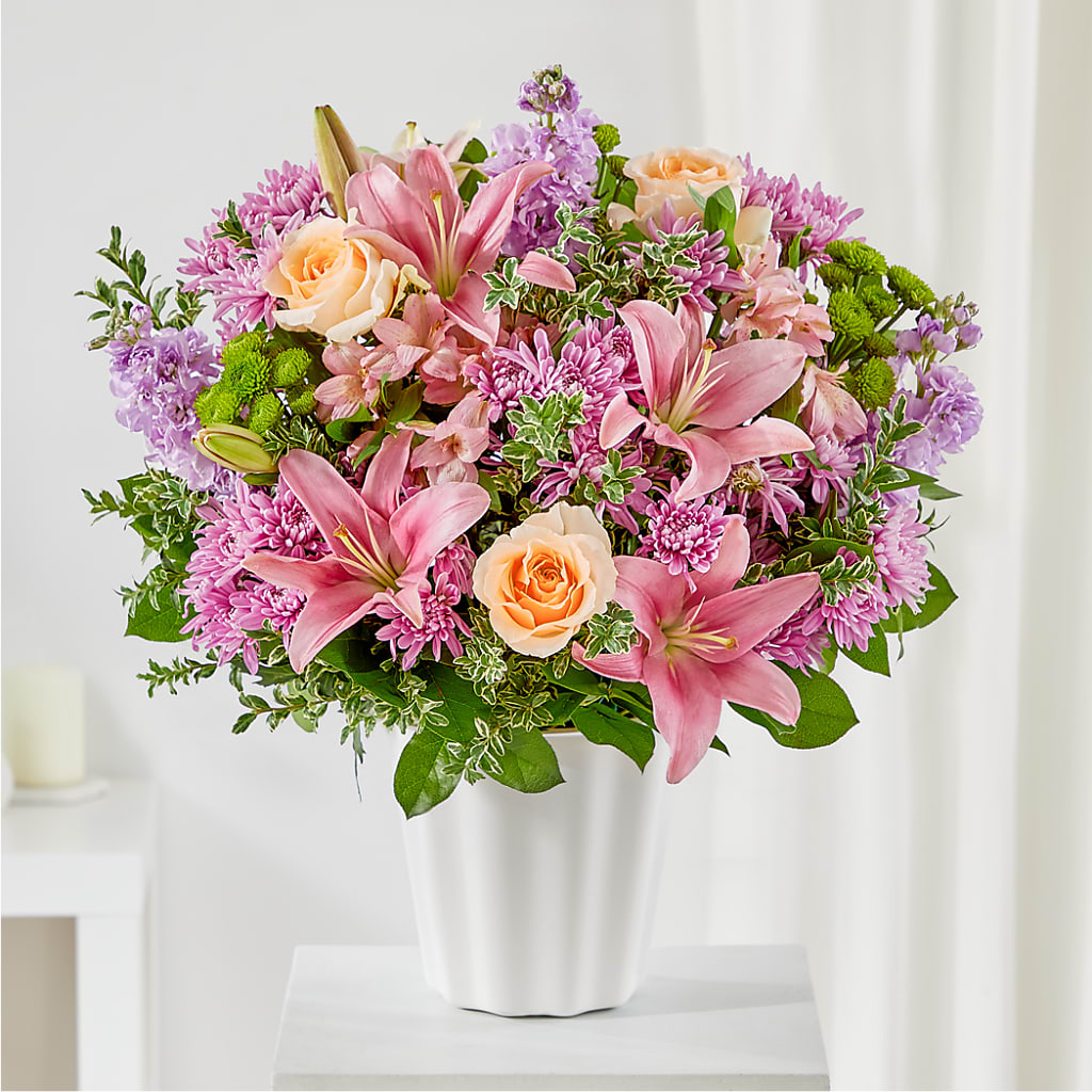 Supportive Embrace Tabletop Basket – RESILIENT ROSES FLORAL & DECOR LLC, Jacksonville FL