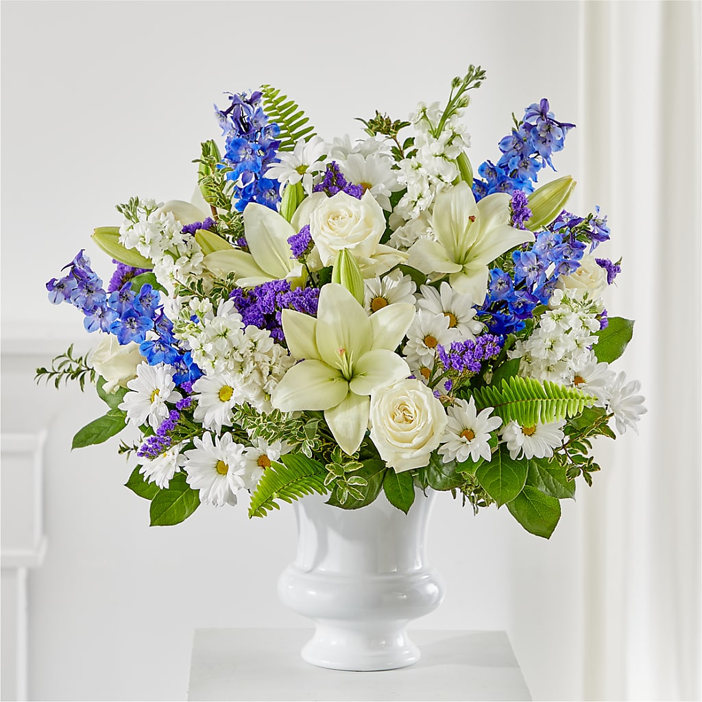Expressions of Hope Urn Arrangement – RESILIENT ROSES FLORAL & DECOR LLC, Jacksonville FL