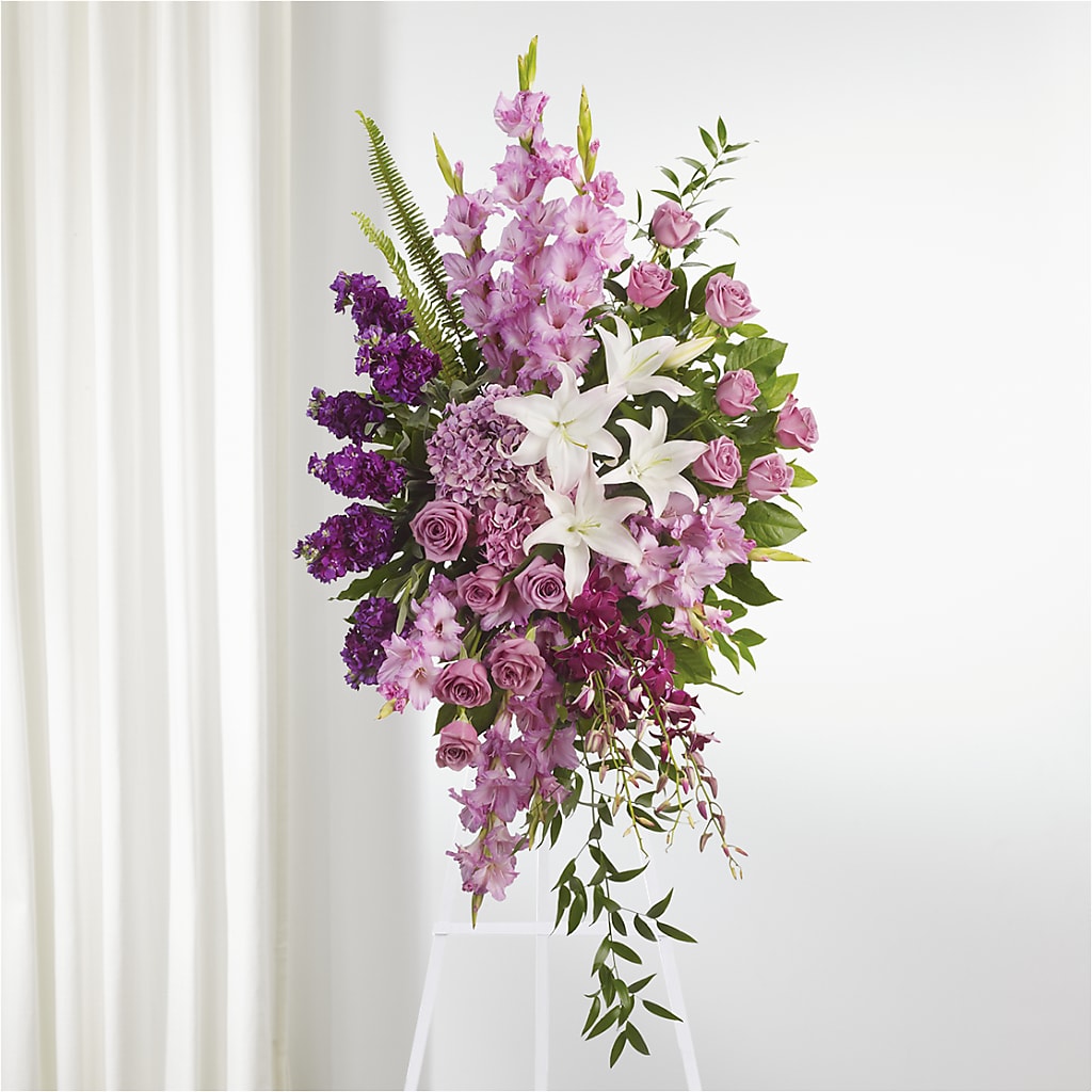 Never Alone Standing Spray – RESILIENT ROSES FLORAL & DECOR LLC, Jacksonville FL