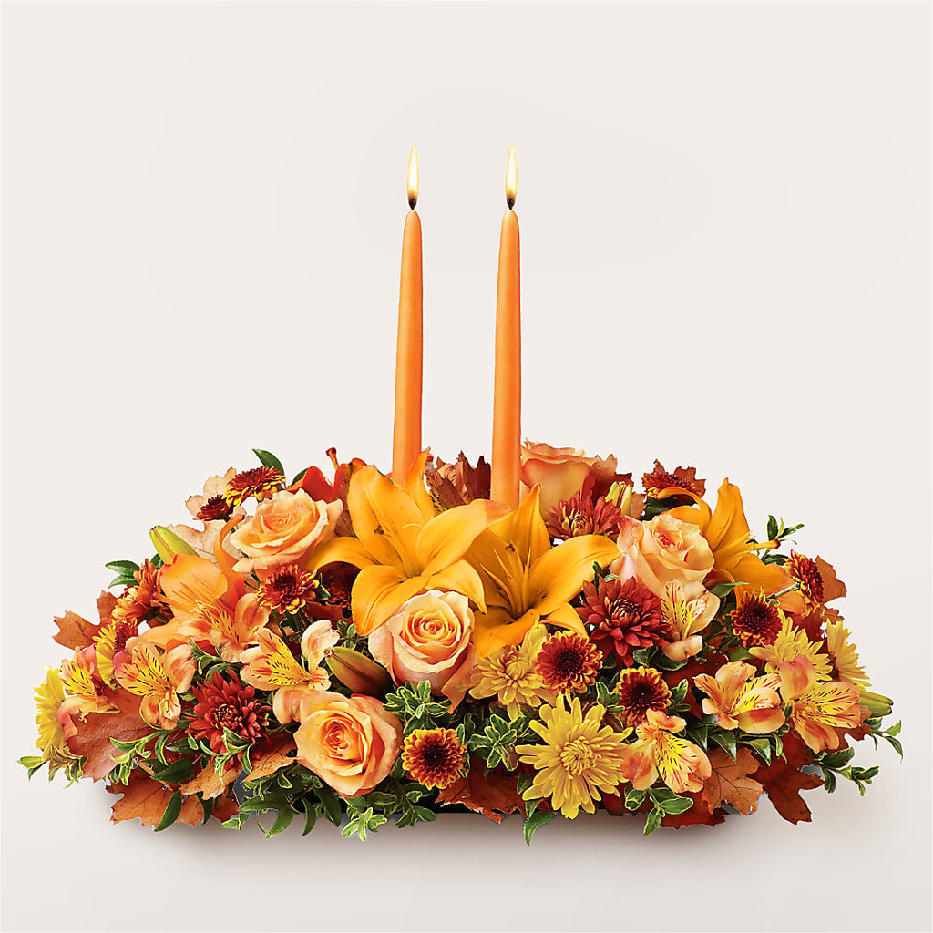 Traditions Centerpiece – RESILIENT ROSES FLORAL & DECOR LLC, Jacksonville FL
