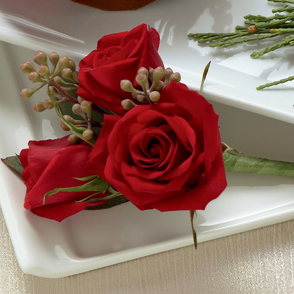 Red Spray Rose Boutonniere – RESILIENT ROSES FLORAL & DECOR LLC, Jacksonville FL