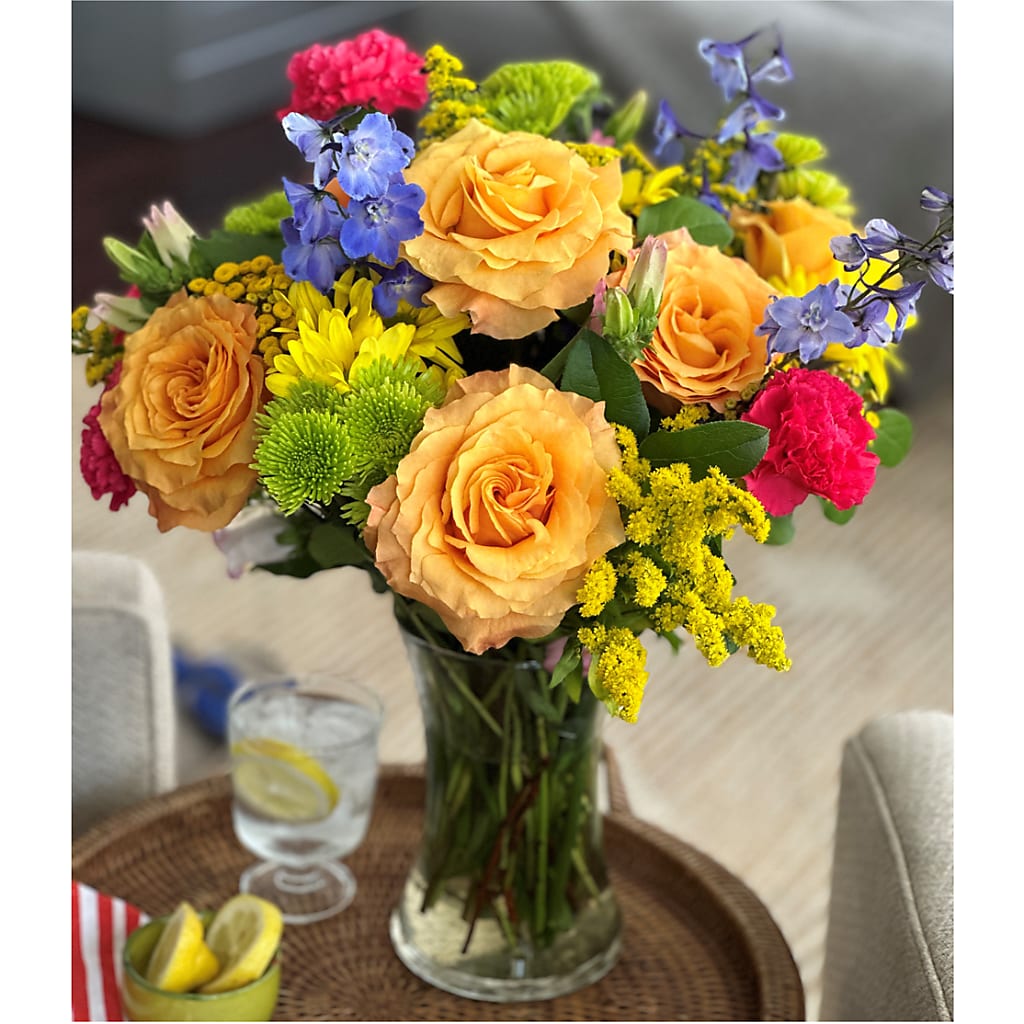 Bold & Bright – A Florist Original – RESILIENT ROSES FLORAL & DECOR LLC, Jacksonville FL