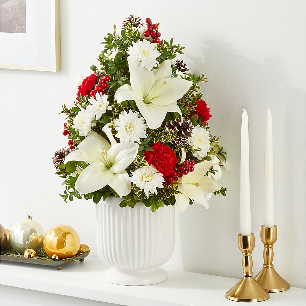 Festive Moments Tree – RESILIENT ROSES FLORAL & DECOR LLC, Jacksonville FL