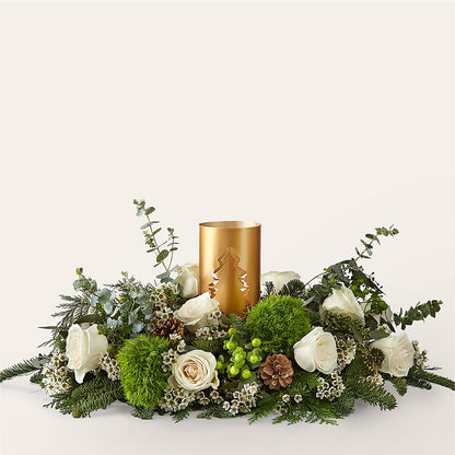 Chestnuts Roasting Centerpiece – RESILIENT ROSES FLORAL & DECOR LLC, Jacksonville FL