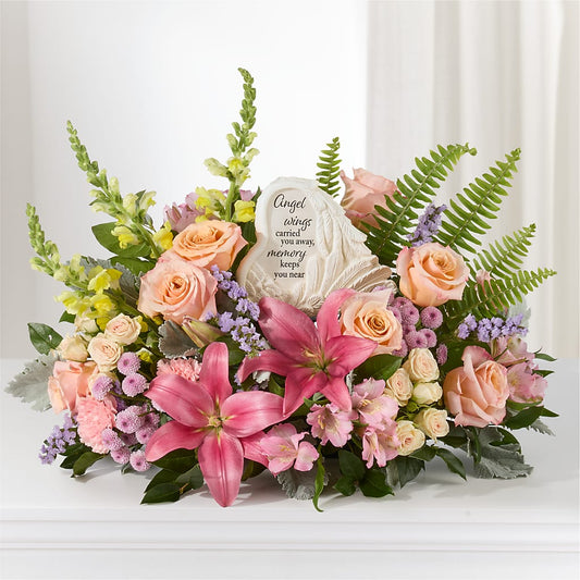 Gentle Light Arrangement – RESILIENT ROSES FLORAL & DECOR LLC, Jacksonville FL