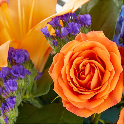 Radiant Citrus Box Bouquet – RESILIENT ROSES FLORAL & DECOR LLC, Jacksonville FL
