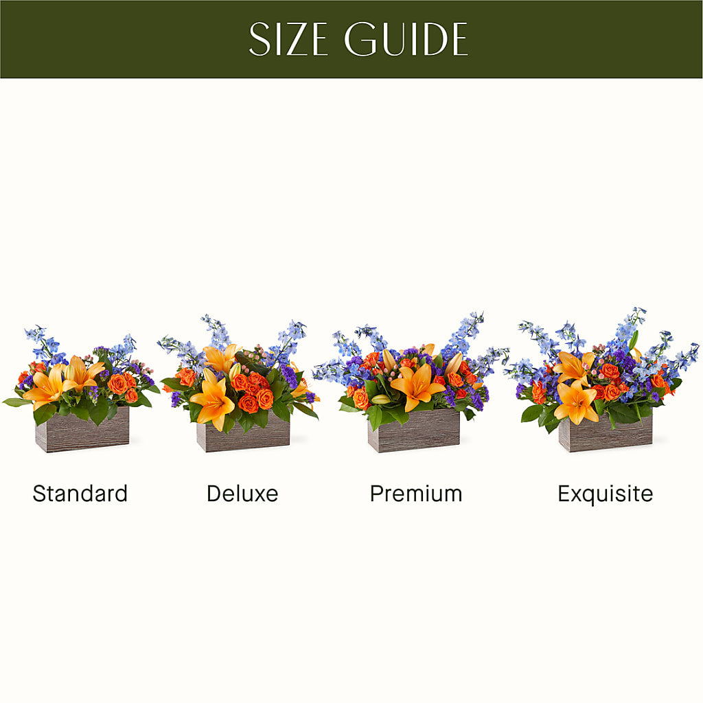 Radiant Citrus Box Bouquet – RESILIENT ROSES FLORAL & DECOR LLC, Jacksonville FL