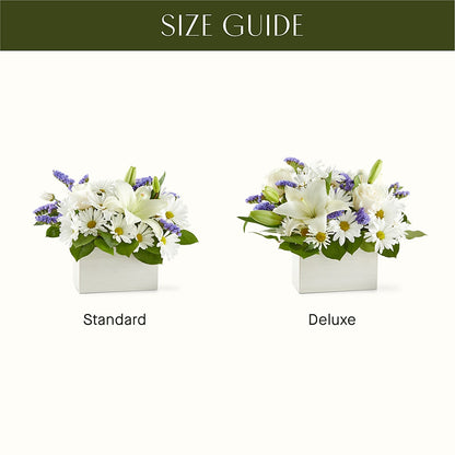 Beyond Blue Box Bouquet – RESILIENT ROSES FLORAL & DECOR LLC, Jacksonville FL