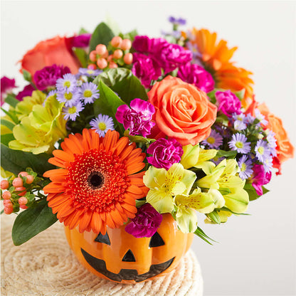 Tricks & Treats Pumpkin – RESILIENT ROSES FLORAL & DECOR LLC, Jacksonville FL