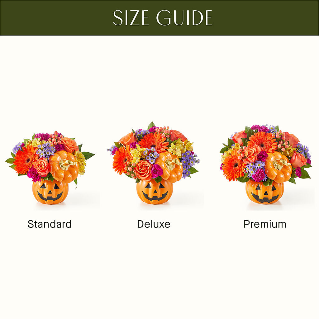 Tricks & Treats Pumpkin – RESILIENT ROSES FLORAL & DECOR LLC, Jacksonville FL