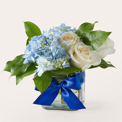 Sky Blue Delight Bouquet – RESILIENT ROSES FLORAL & DECOR LLC, Jacksonville FL