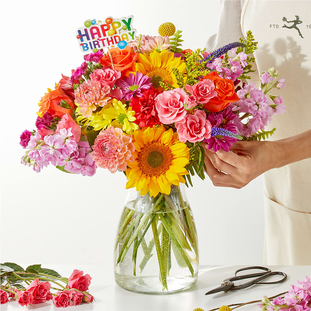 Cue the Confetti - A Florist Original – RESILIENT ROSES FLORAL & DECOR LLC, Jacksonville FL