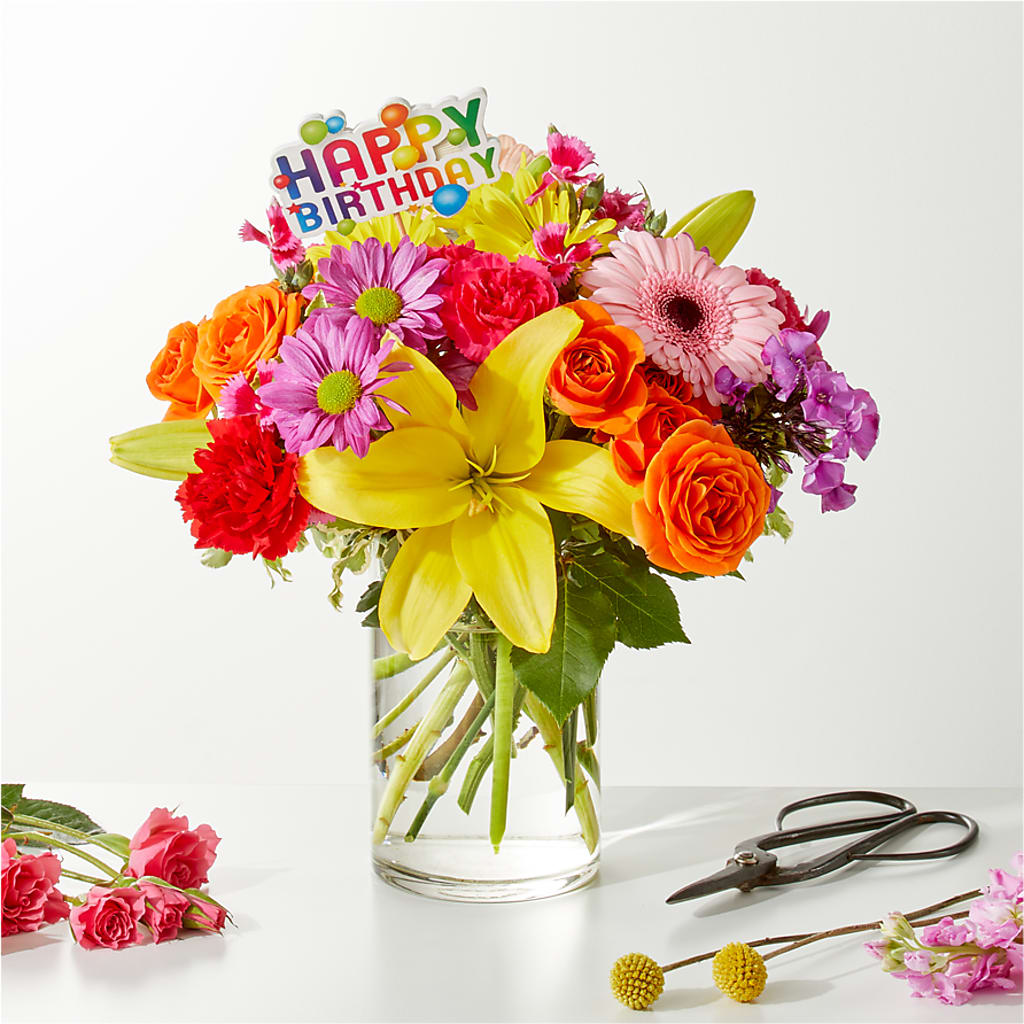 Cue the Confetti - A Florist Original – RESILIENT ROSES FLORAL & DECOR LLC, Jacksonville FL
