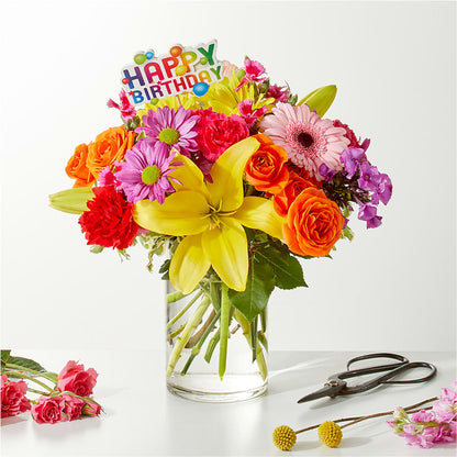 Cue the Confetti - A Florist Original – RESILIENT ROSES FLORAL & DECOR LLC, Jacksonville FL