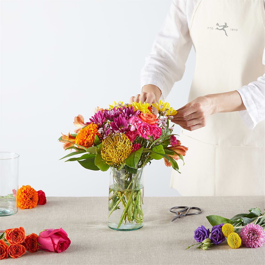 Feast of Color – A Florist Original – RESILIENT ROSES FLORAL & DECOR LLC, Jacksonville FL