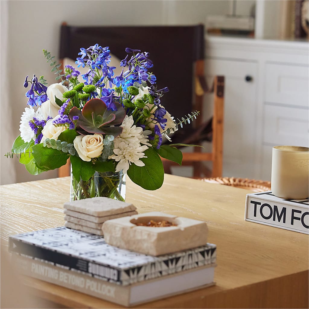 Cerulean Waves Bouquet – RESILIENT ROSES FLORAL & DECOR LLC, Jacksonville FL