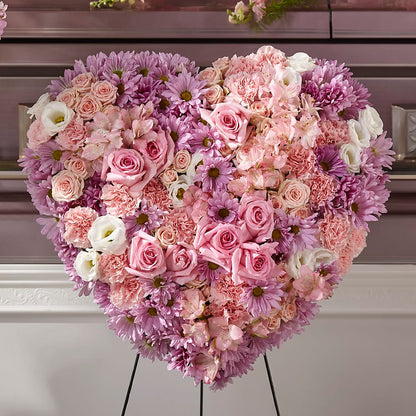 Heaven's Light Heart – RESILIENT ROSES FLORAL & DECOR LLC, Jacksonville FL