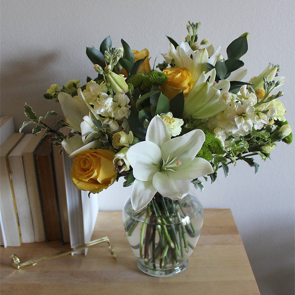 Hope & Serenity Bouquet – RESILIENT ROSES FLORAL & DECOR LLC, Jacksonville FL
