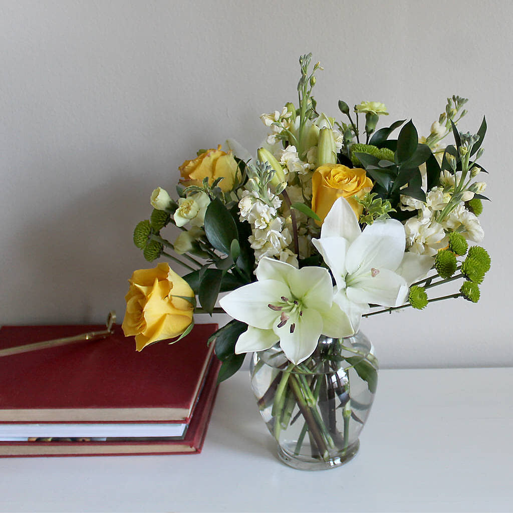 Hope & Serenity Bouquet – RESILIENT ROSES FLORAL & DECOR LLC, Jacksonville FL