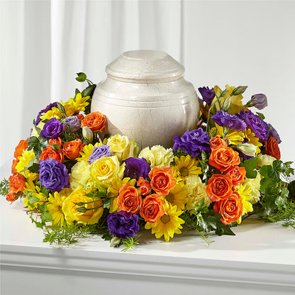 Blossoms of Remembrance Cremation Adornment – RESILIENT ROSES FLORAL & DECOR LLC, Jacksonville FL
