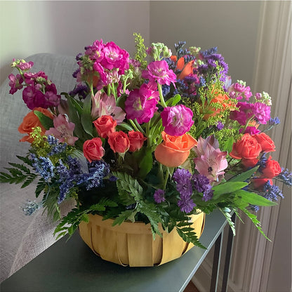 Garden of Life Basket – RESILIENT ROSES FLORAL & DECOR LLC, Jacksonville FL