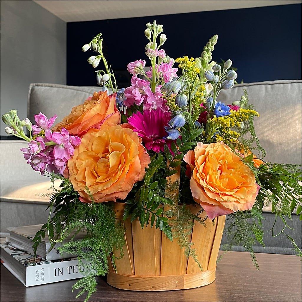 Garden of Life Basket – RESILIENT ROSES FLORAL & DECOR LLC, Jacksonville FL