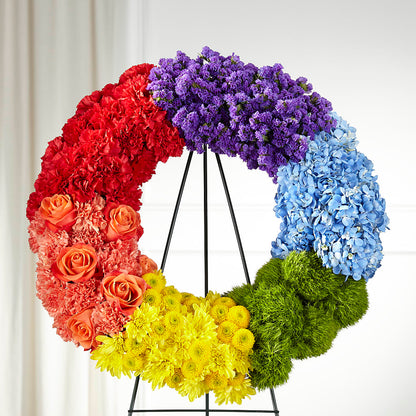Circle of Love Wreath – RESILIENT ROSES FLORAL & DECOR LLC, Jacksonville FL