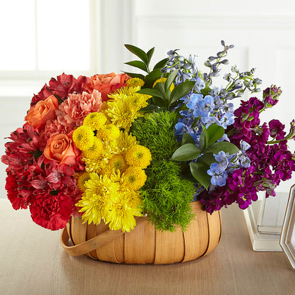 Prideful Basket – RESILIENT ROSES FLORAL & DECOR LLC, Jacksonville FL