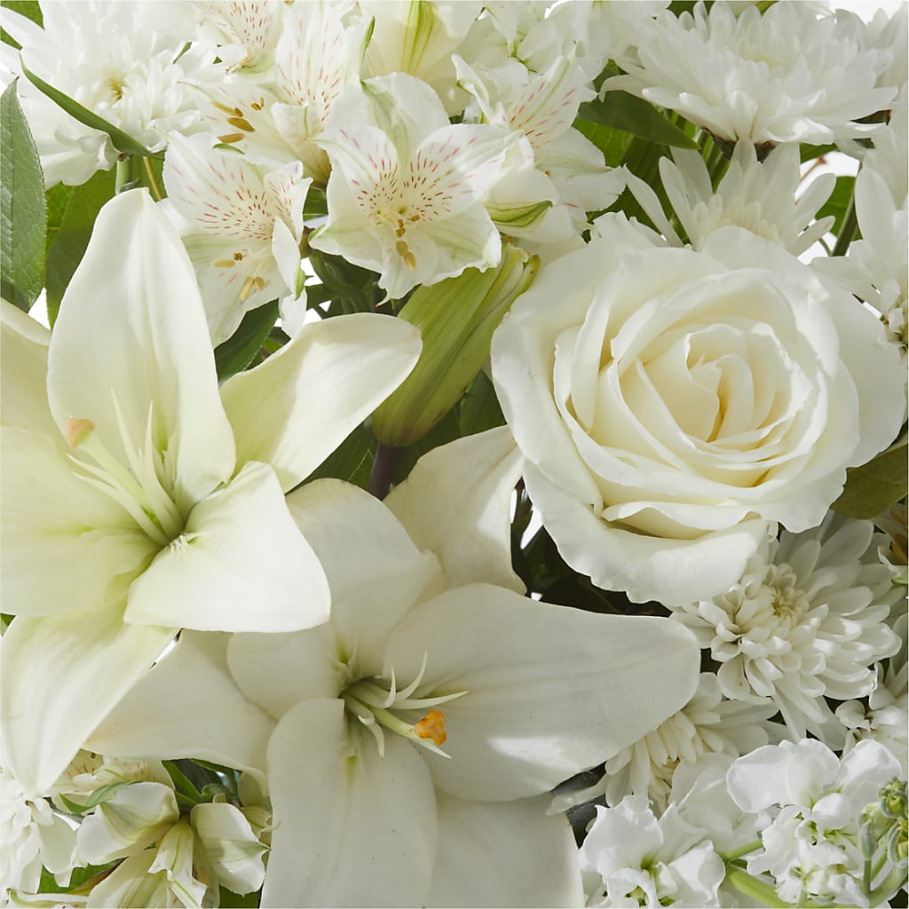 Peaceful Reflections Arrangement – RESILIENT ROSES FLORAL & DECOR LLC, Jacksonville FL