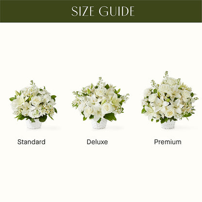 Peaceful Reflections Arrangement – RESILIENT ROSES FLORAL & DECOR LLC, Jacksonville FL