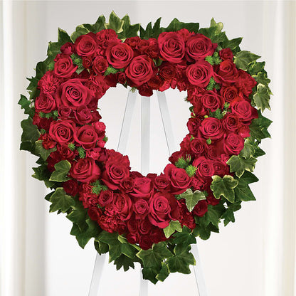 Wholehearted Standing Spray – RESILIENT ROSES FLORAL & DECOR LLC, Jacksonville FL