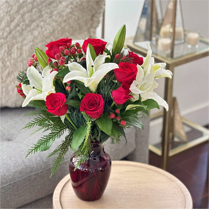 Evergreen Delight Bouquet – RESILIENT ROSES FLORAL & DECOR LLC, Jacksonville FL