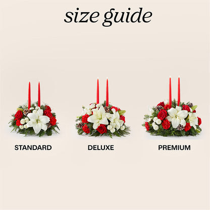 Seasonal Festivities Centerpiece – RESILIENT ROSES FLORAL & DECOR LLC, Jacksonville FL