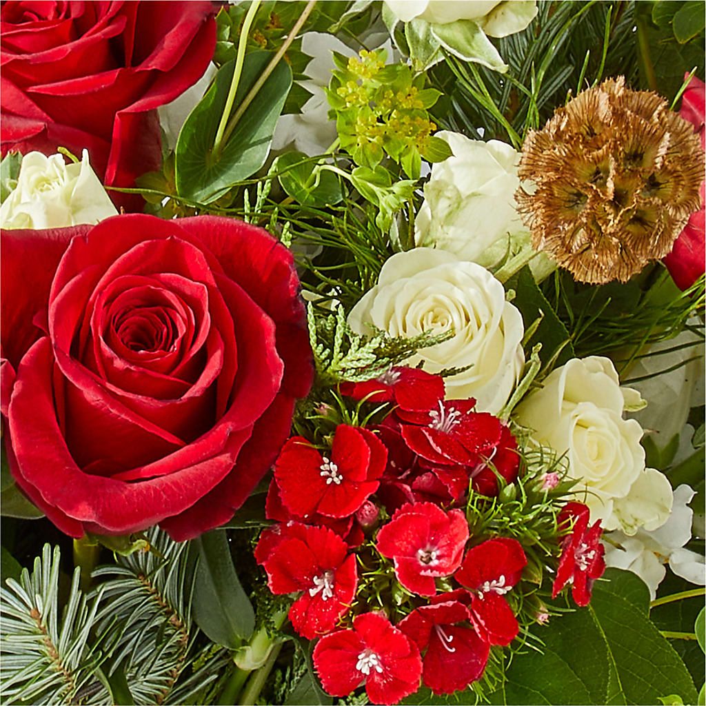 Deck the Halls Bouquet – RESILIENT ROSES FLORAL & DECOR LLC, Jacksonville FL